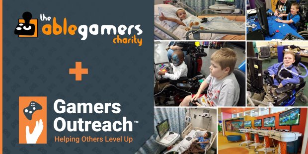 AbleGamers and gamers outreach banner