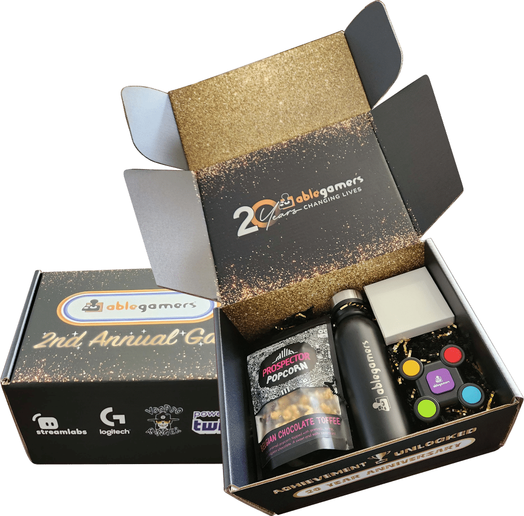 contents, popcorn, water bottle and memory game