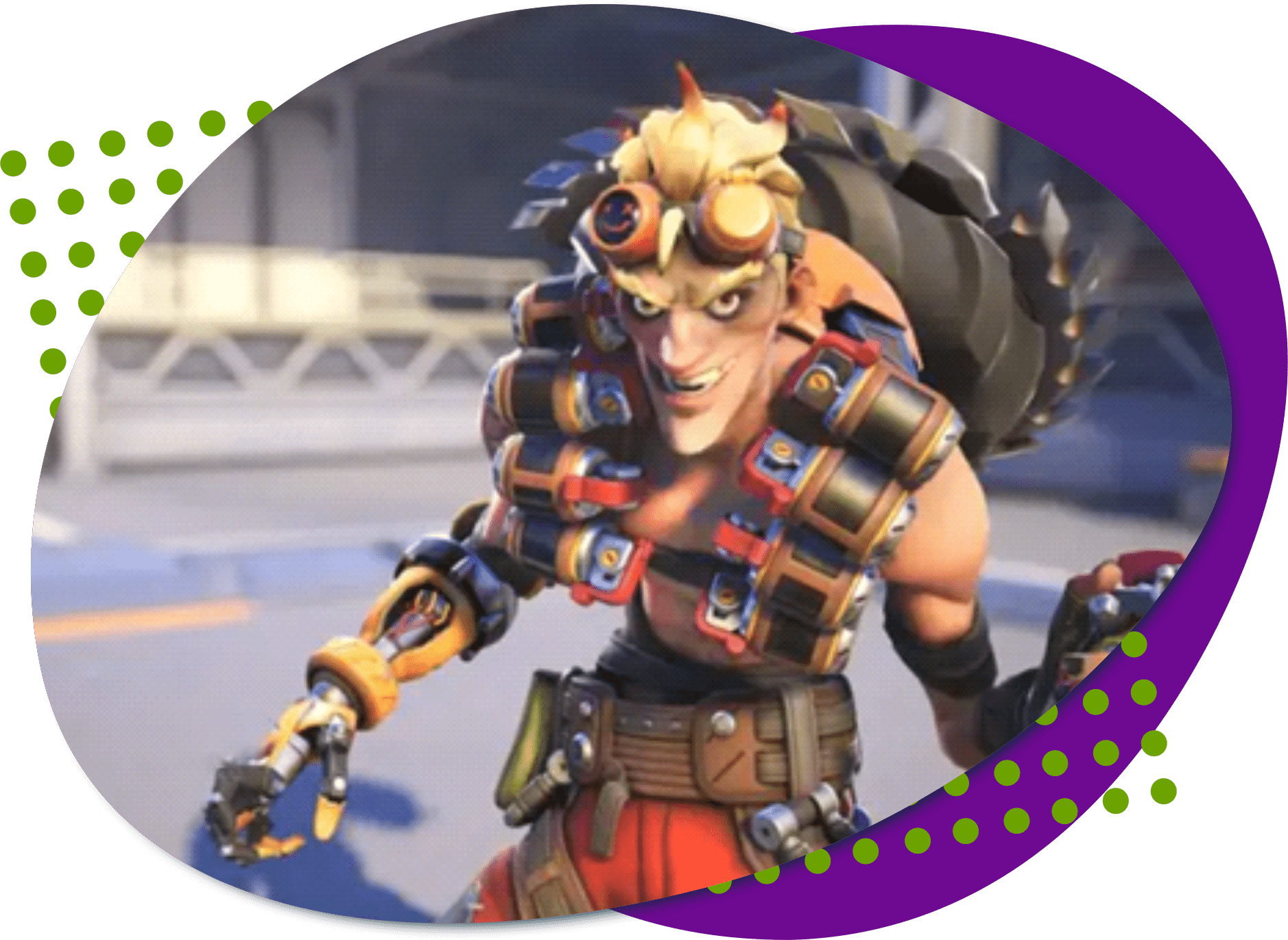 Junkrat stack An image of Junkrat from Overwatch