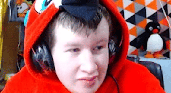 The Power of Play - The streamer Octarock wearing a parrot onesie