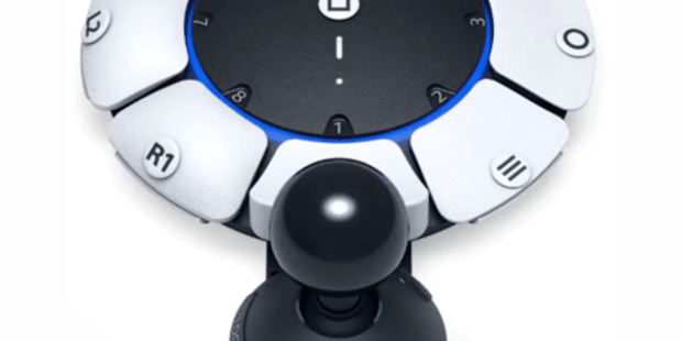 An image of Sony's new accessible controller. Sony Releases Accessible Controller