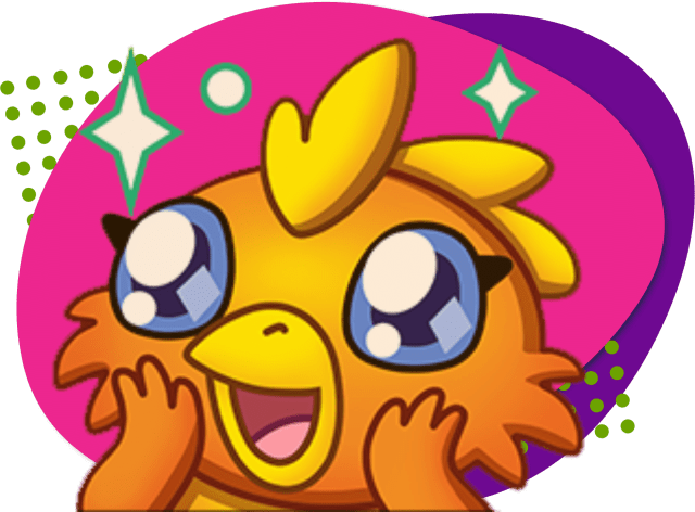 SpawnTogether stack logo Steven Spohn's cartoon chicken character SpawnTogether for AbleGamers