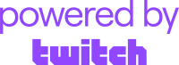 powered by twitch logo