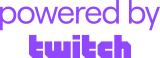 powered by twitch logo